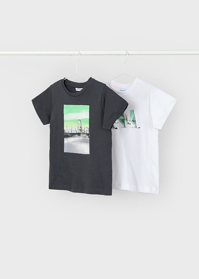 Set of two Mayoral boys' t-shirts