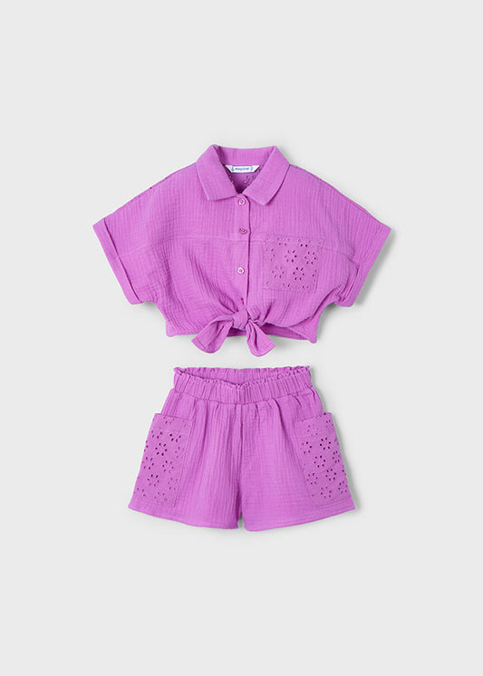 Two-piece girl's set MAYORAL