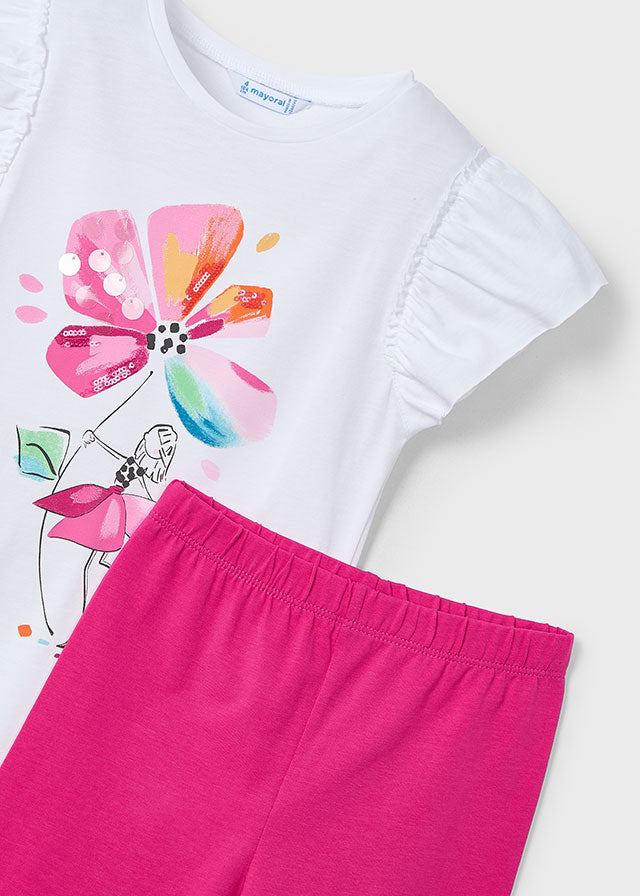 Two-piece girl's set MAYORAL