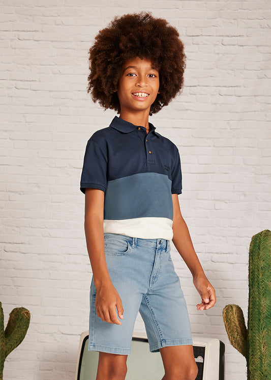 Къси дънкови панталони за момче MAYORAL