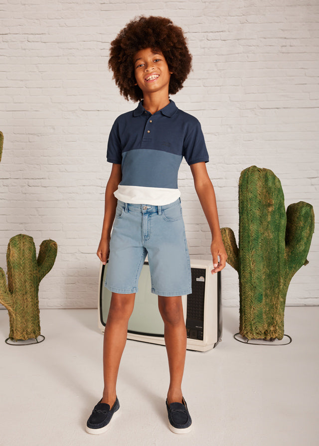 MAYORAL boy's denim shorts