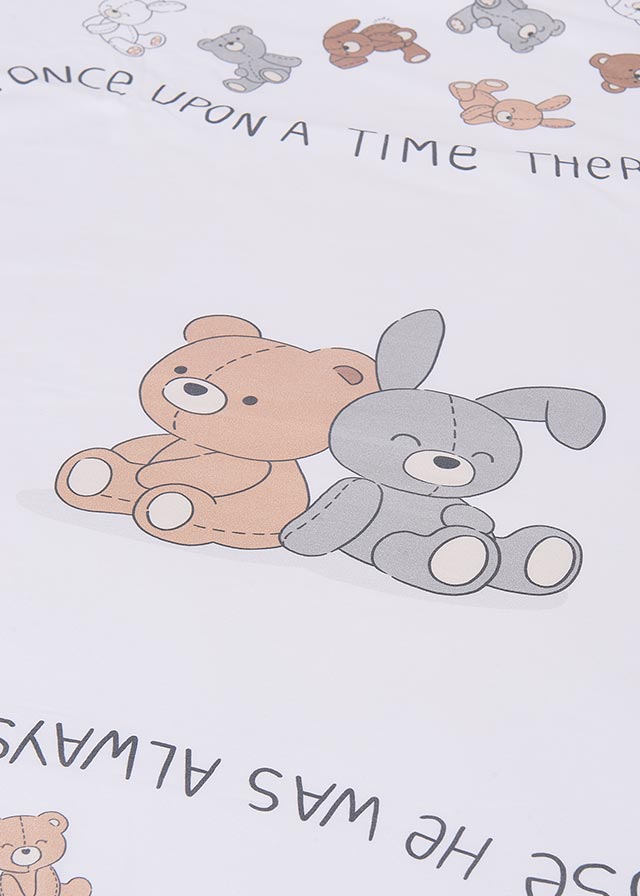 Тънка пелена с щампа за бебе