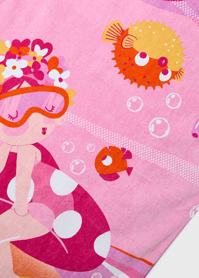 Mayoral girl's beach towel