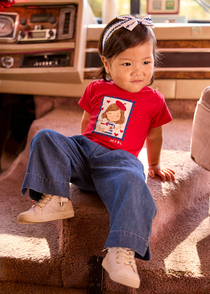 Дънки за бебе момиче MAYORAL