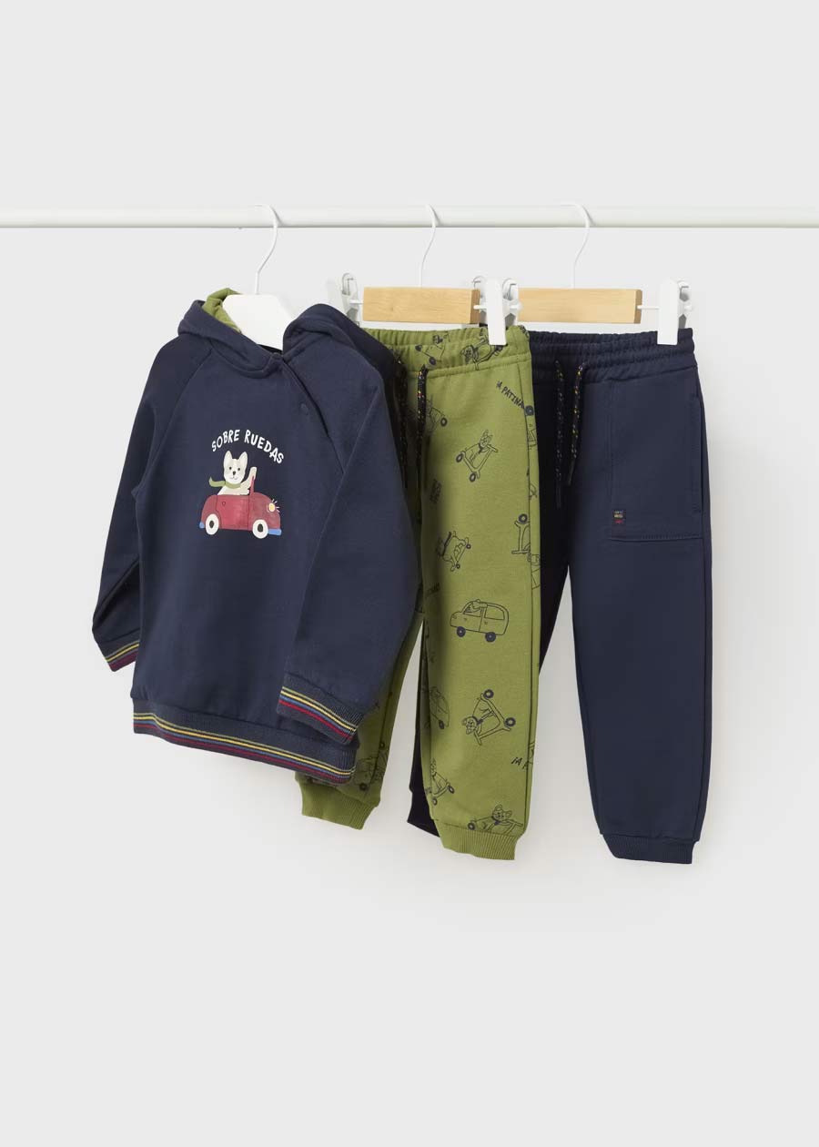 Three-piece sports set for boys MAYORAL