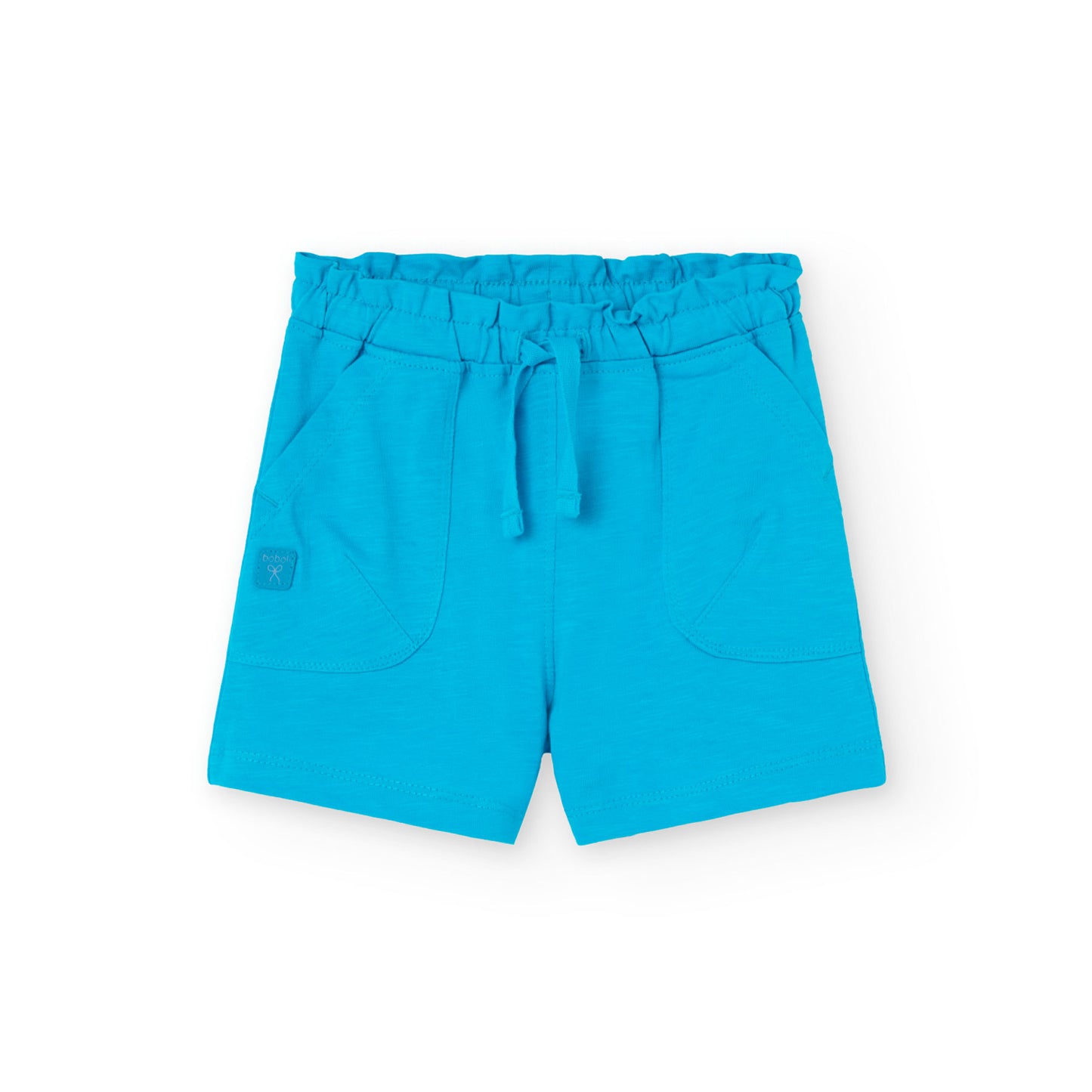 Къси панталони за момиче в синьо Boboli