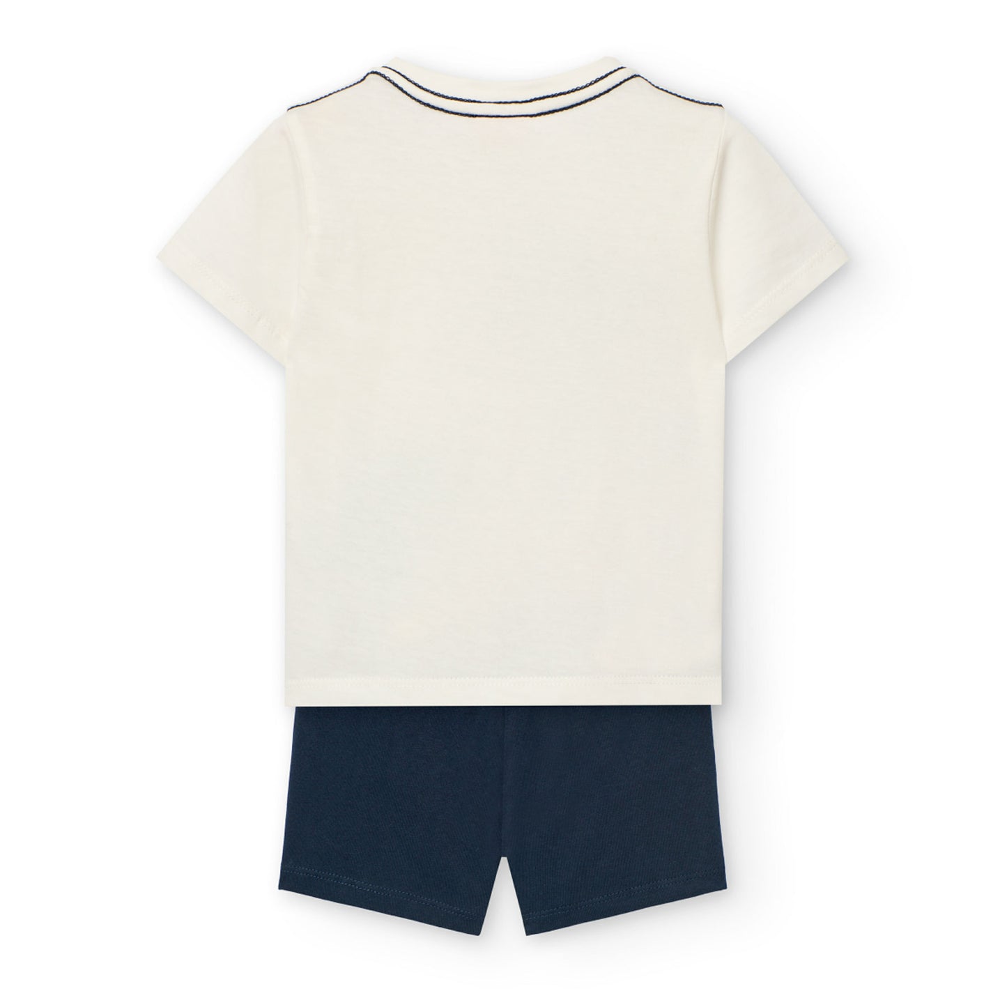 Комплект за момче тениска и къси панталони Boboli