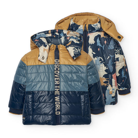 Двулицево яке за момче BOBOLI