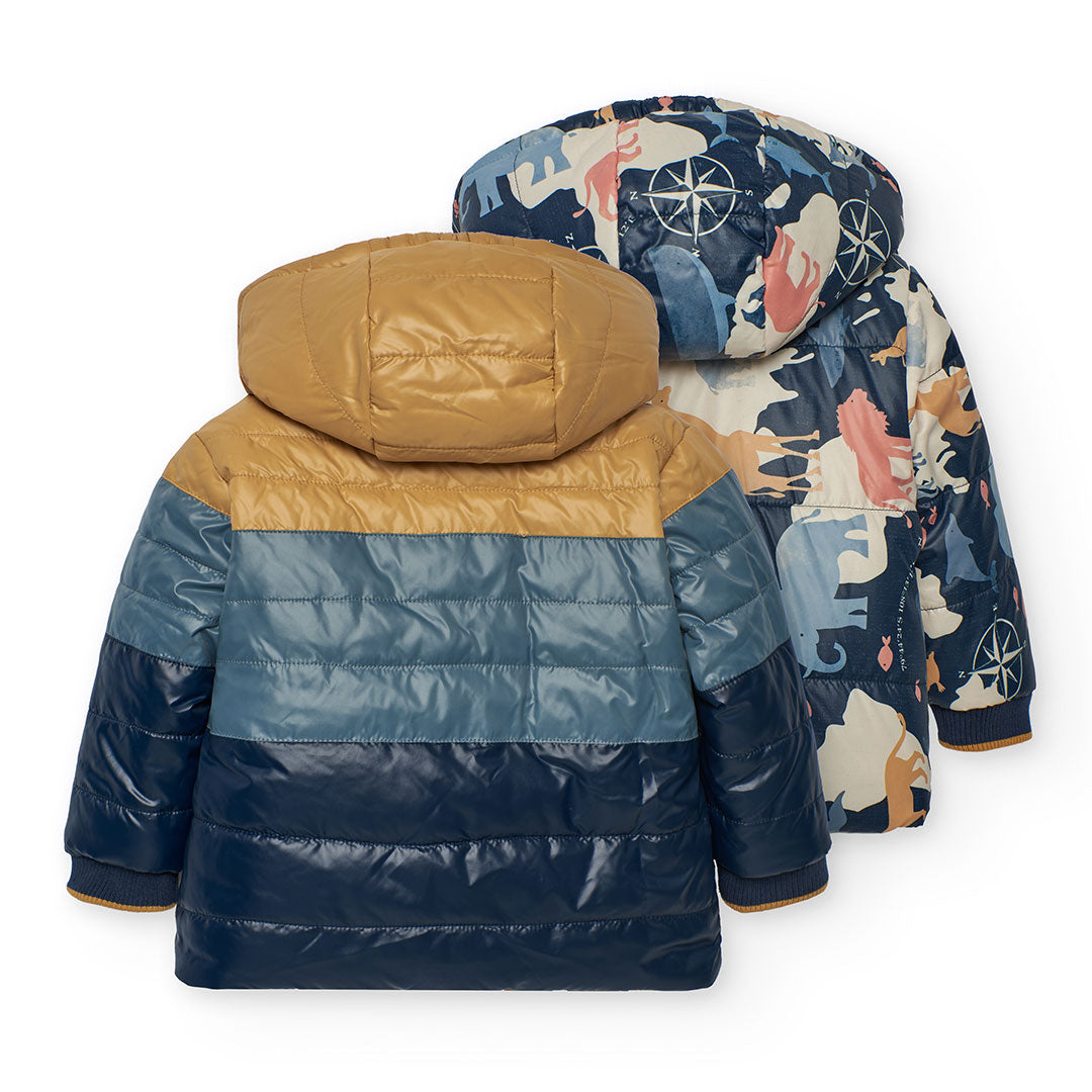 Двулицево яке за момче BOBOLI