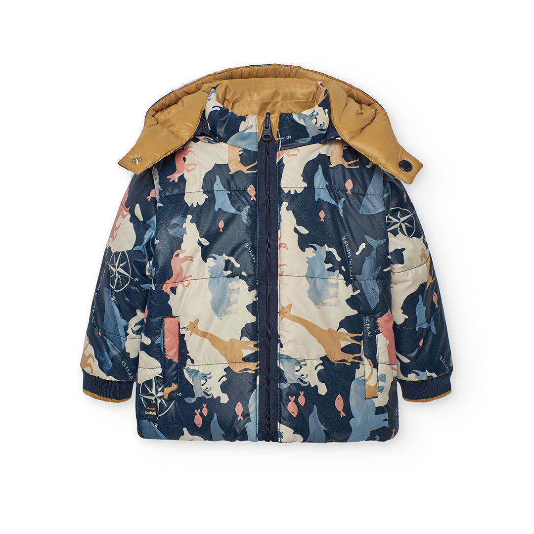 Двулицево яке за момче BOBOLI