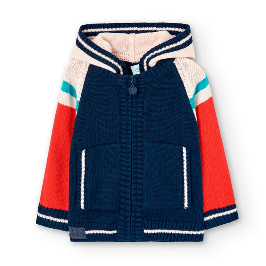 Knitted cardigan for boy BOBOLI