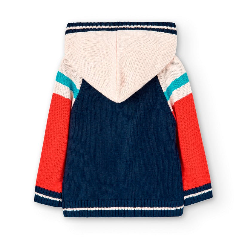 Плетена жилетка за момче BOBOLI