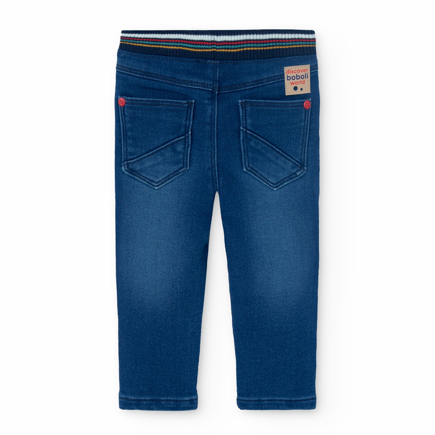 Boy's jeans with elastic BOBOLI