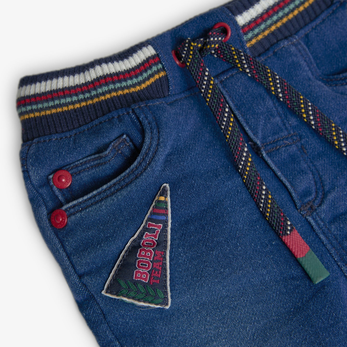 Boy's jeans with elastic BOBOLI
