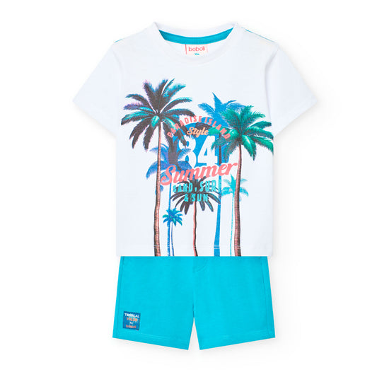 Set for boy T-shirt and shorts Boboli