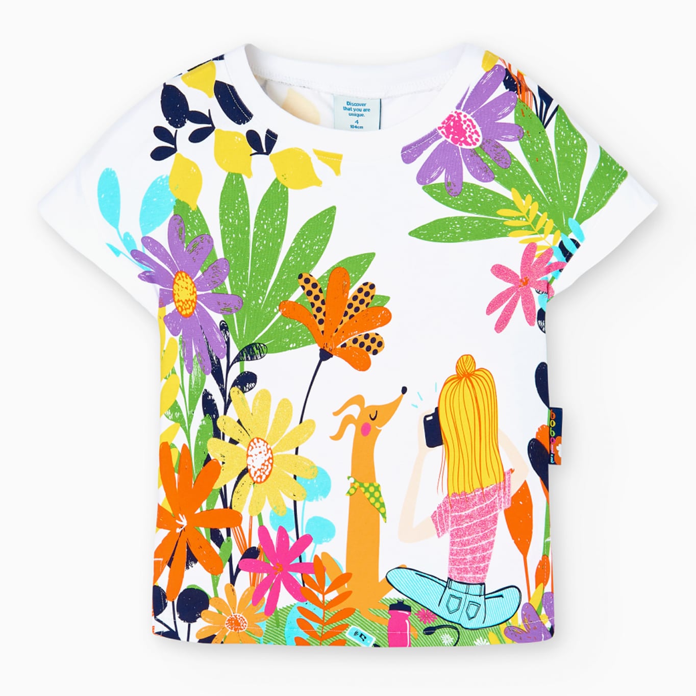 Тениска за момиче BOBOLI