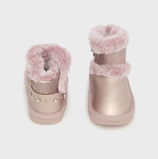 Girls' ankle boots with sequins MAYORAL