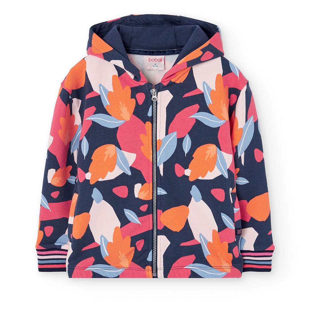 Суичър за момиче BOBOLI