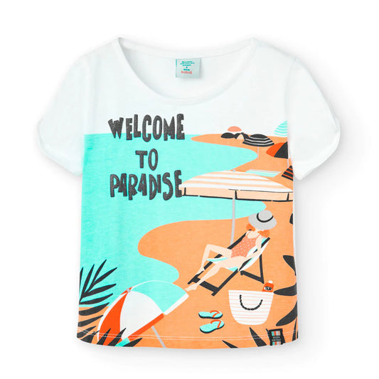 Тениска за момиче Boboli