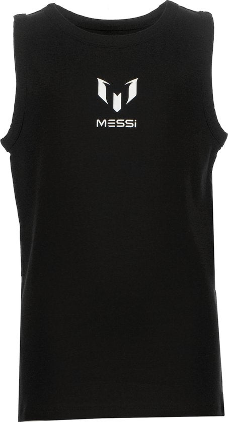 Boy's tank top in black VINGINO CO/LLAB. MESSI