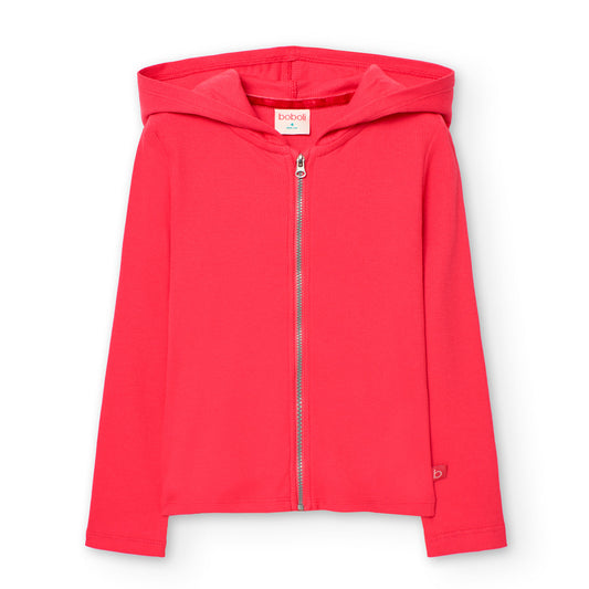 Boboli thin zip-up cardigan for girls