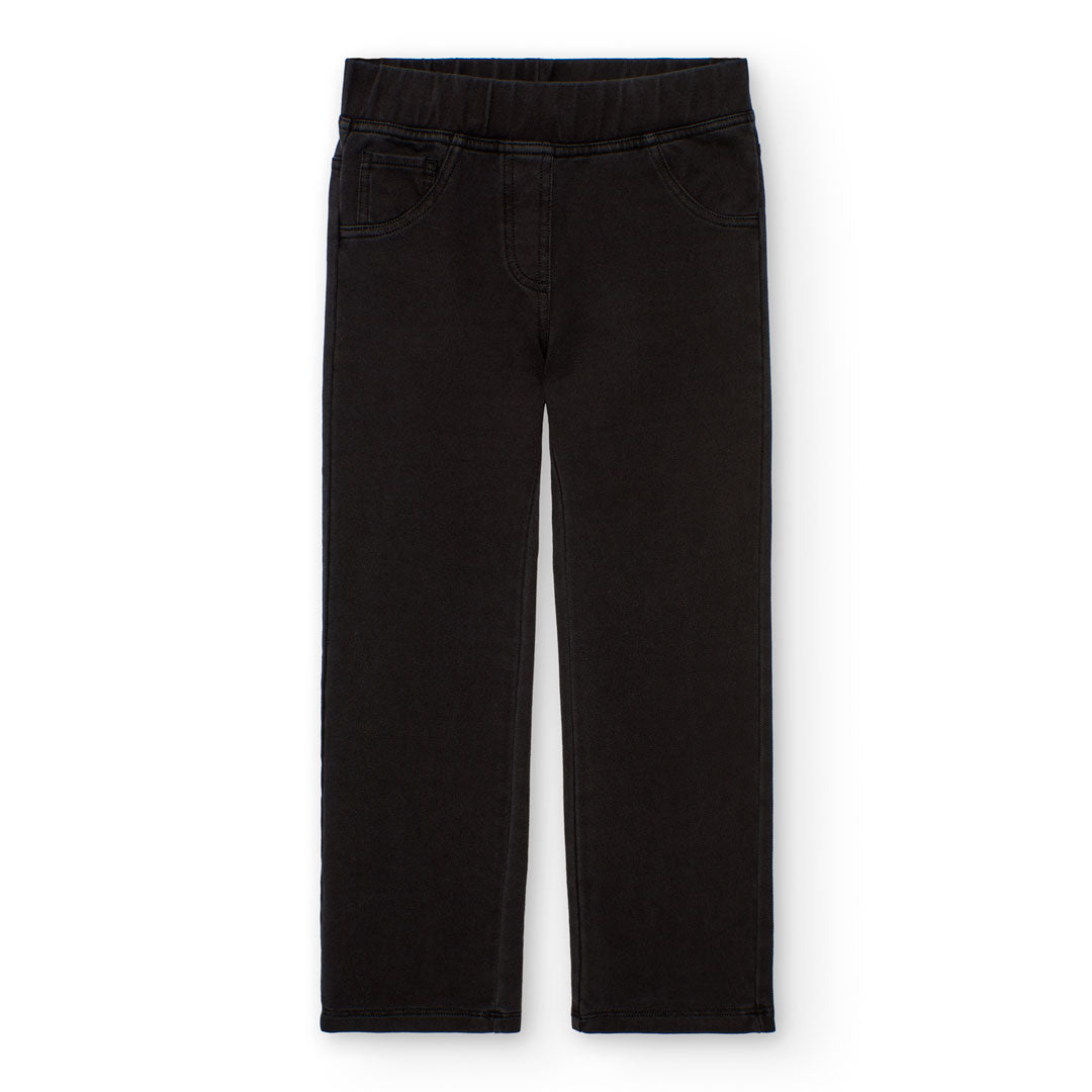 Trousers for girls BOBOLI black