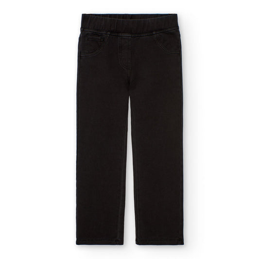 Trousers for girls BOBOLI black