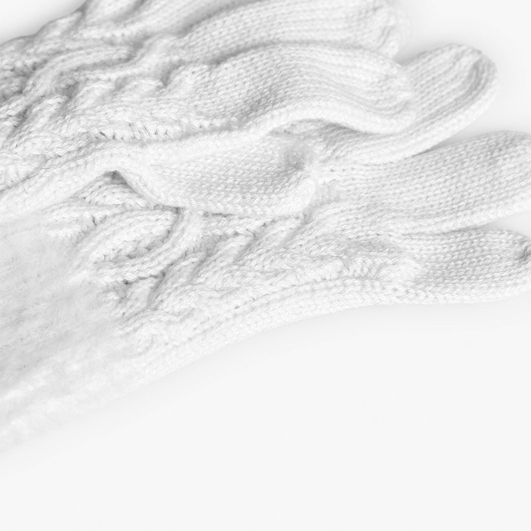 Ръкавици за момиче BOBOLI бяло