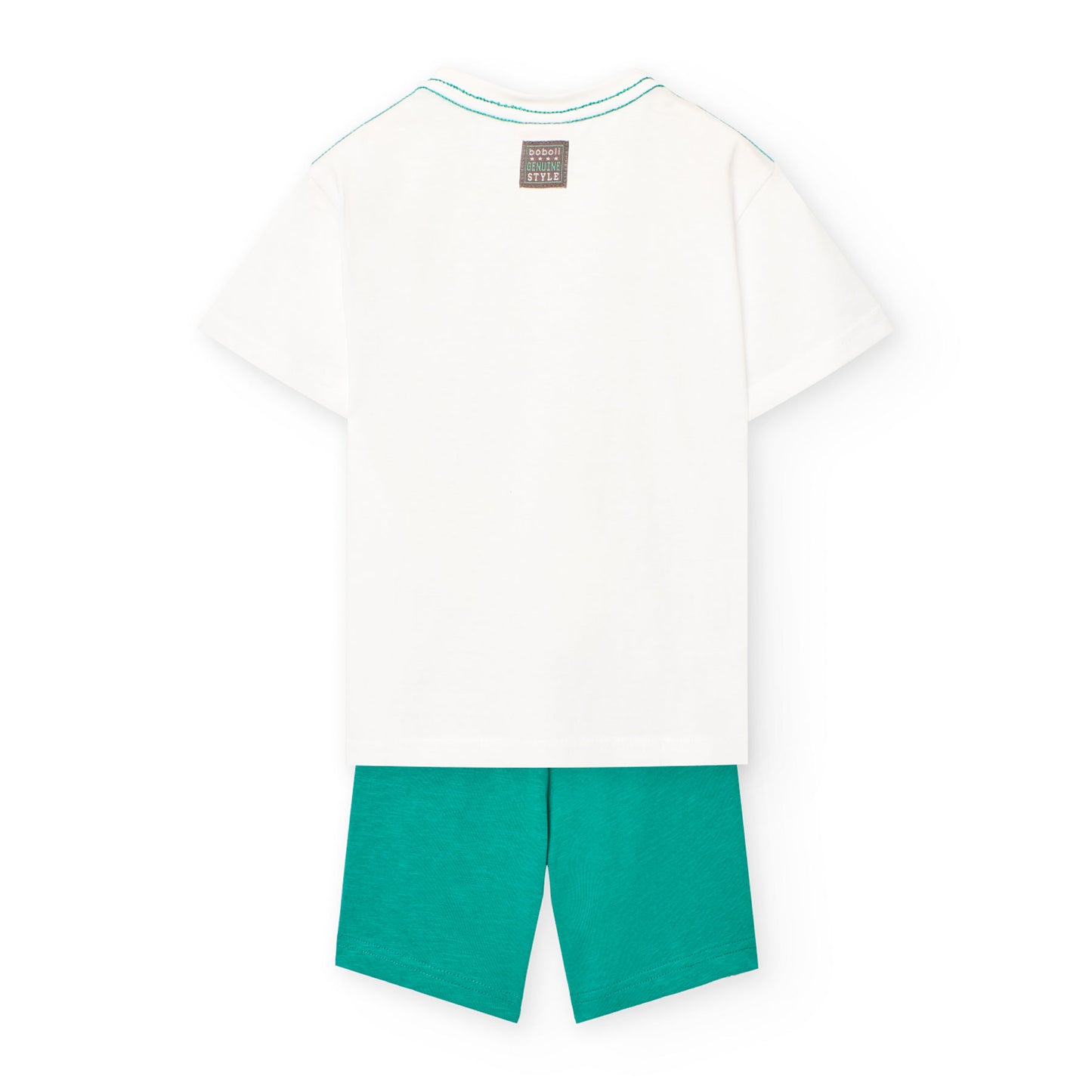 Комплект за момче тениска и къси панталони Boboli