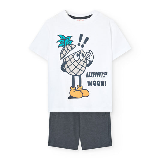 Set for boy T-shirt and shorts Boboli