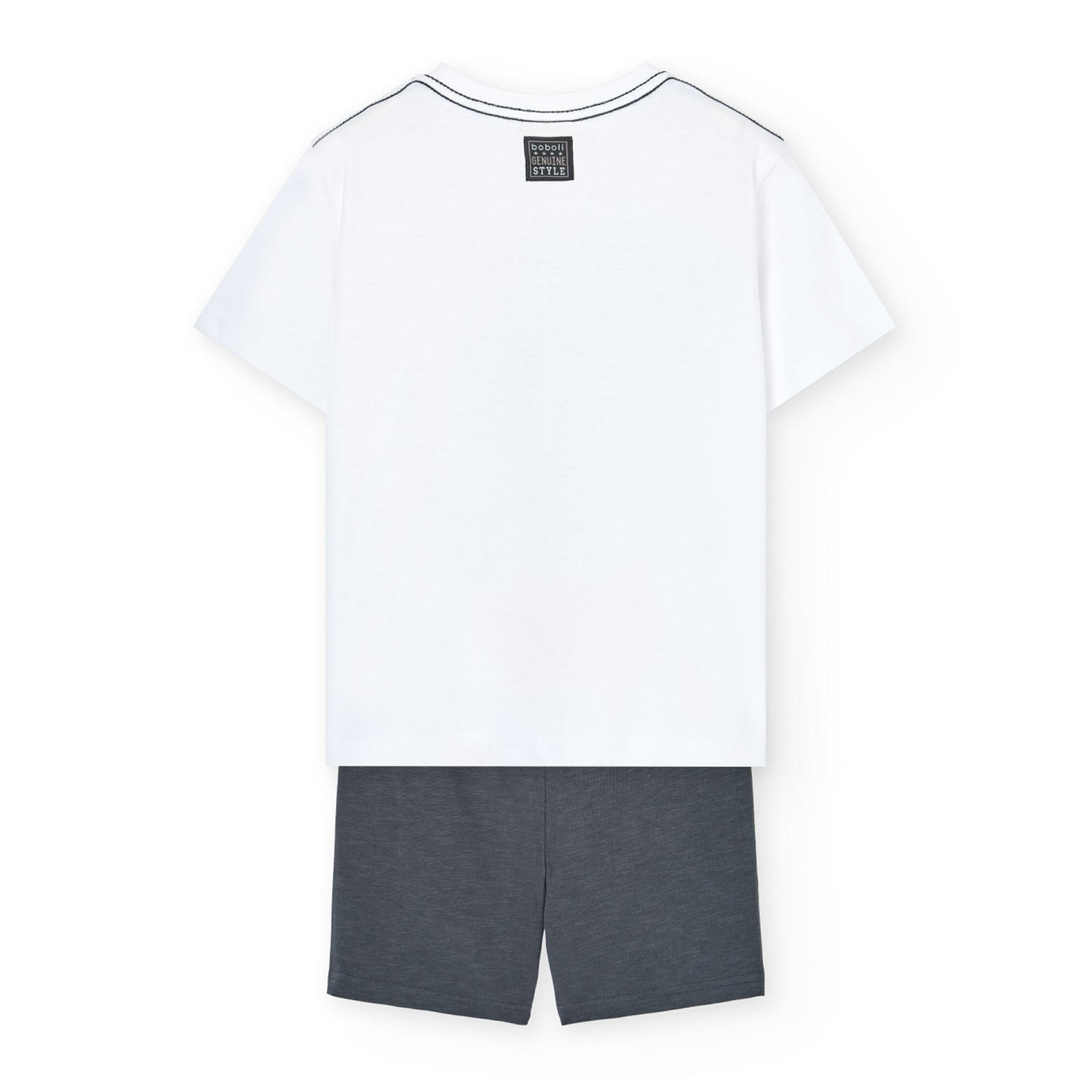 Комплект за момче тениска и къси панталони Boboli