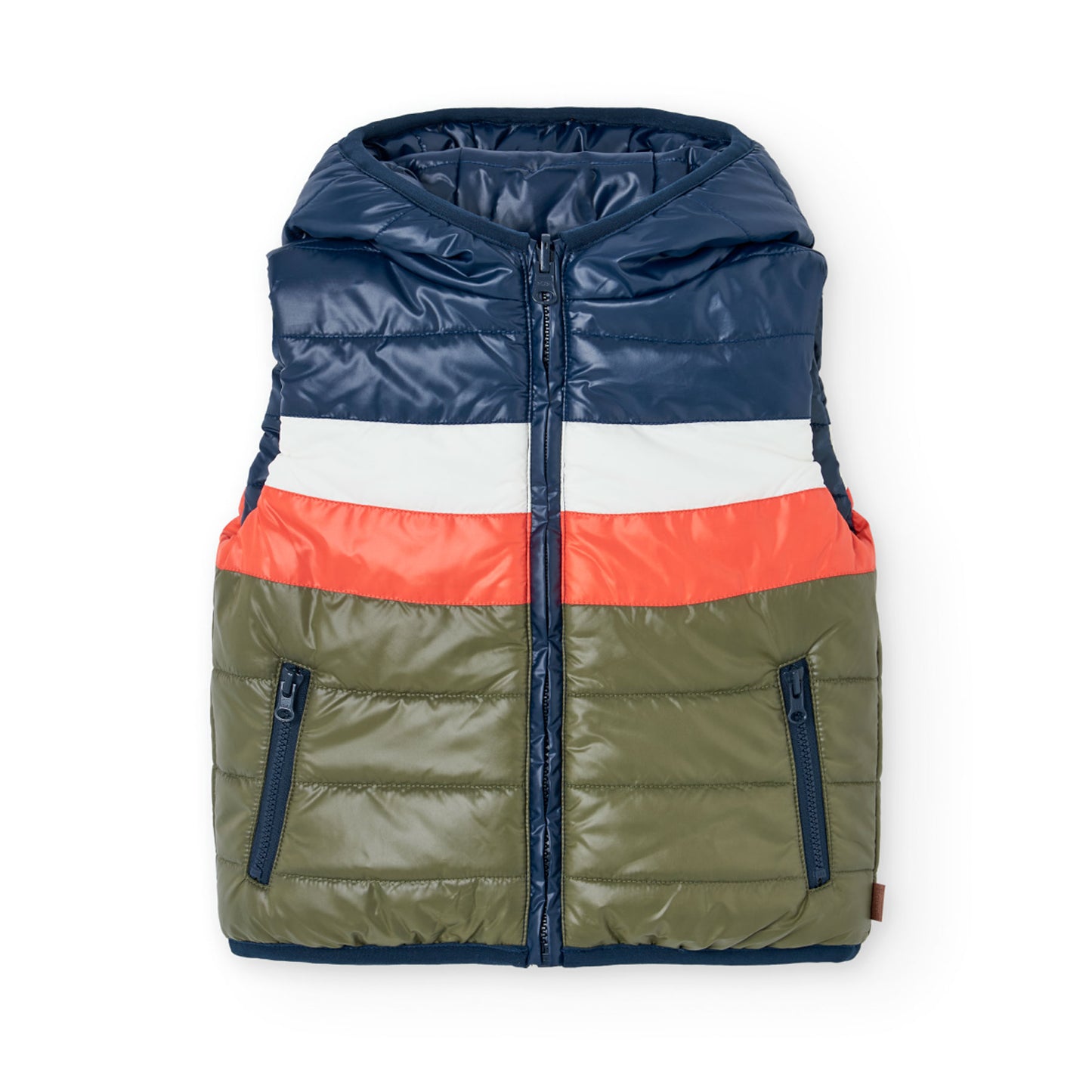 Двулицев елек за момче BOBOLI