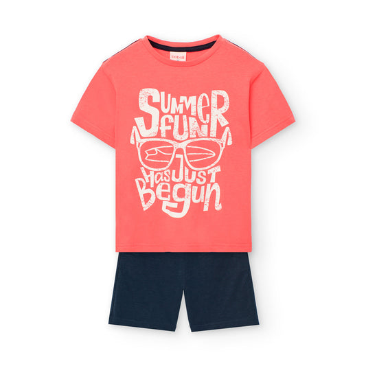 Set for boy T-shirt and shorts Boboli