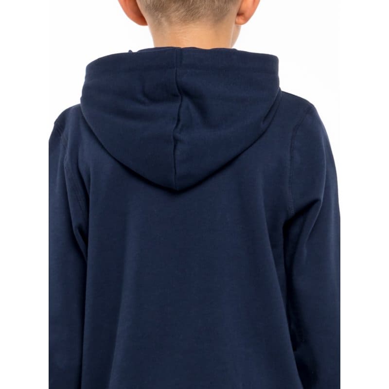 Плътна блуза за момче в сиво Guess