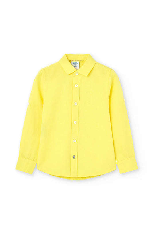 Boy's shirt in yellow BOBOLI