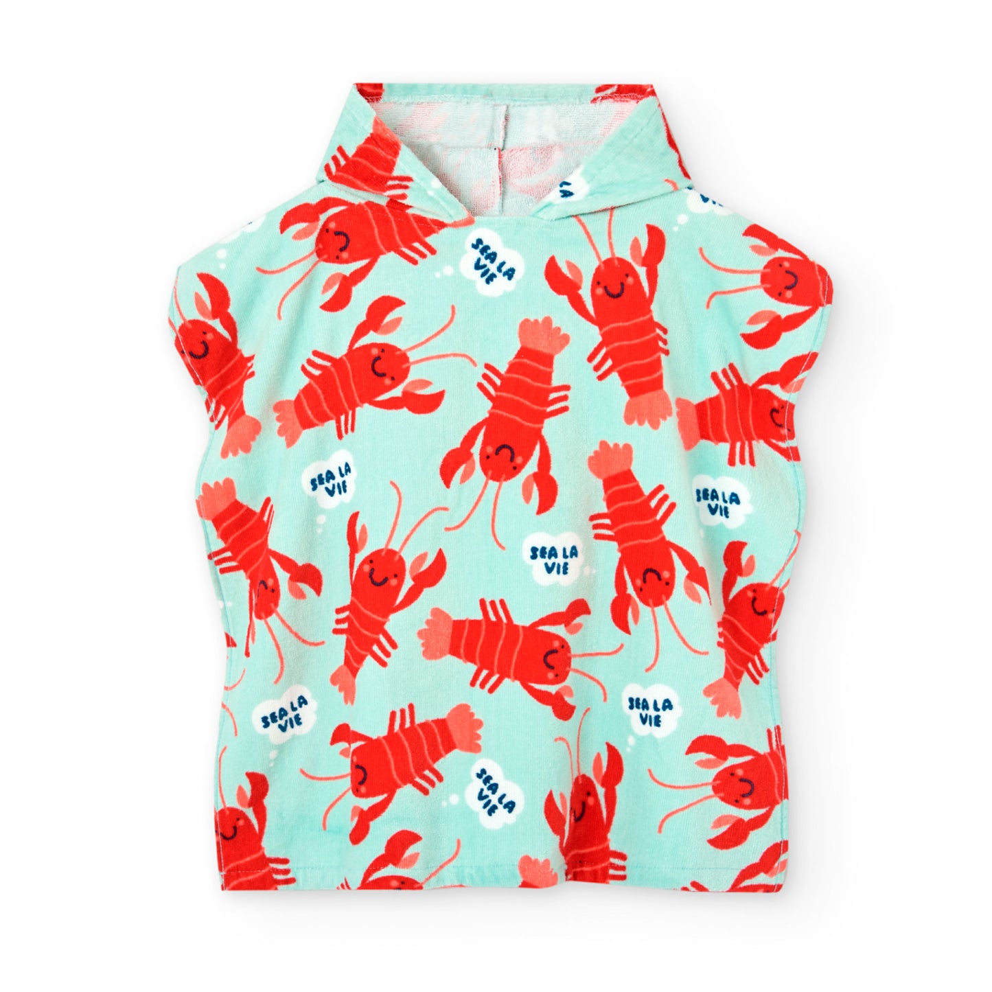 Boboli towel poncho for boys