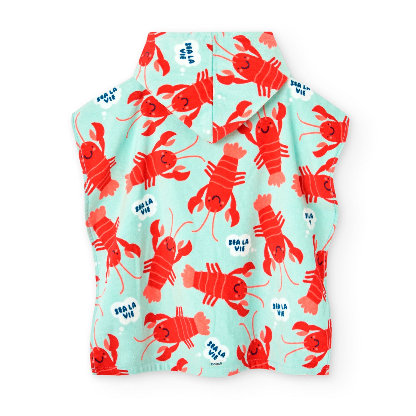 Boboli towel poncho for boys