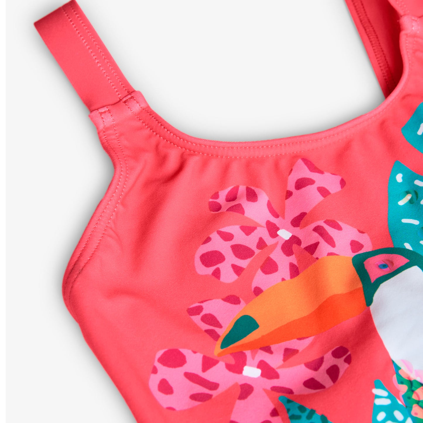 Boboli girl's one-piece swimsuit