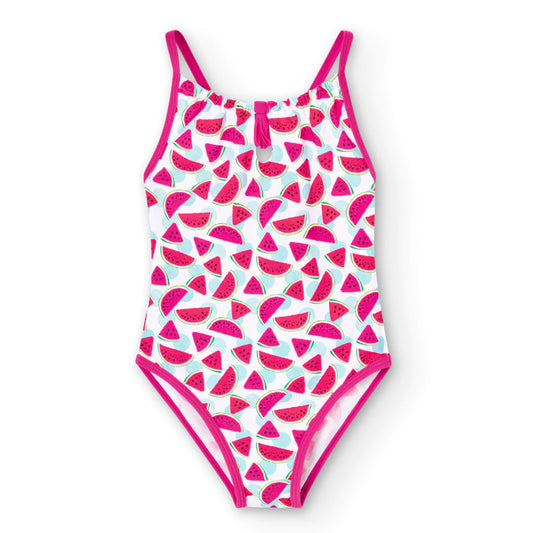 Boboli girl's one-piece swimsuit