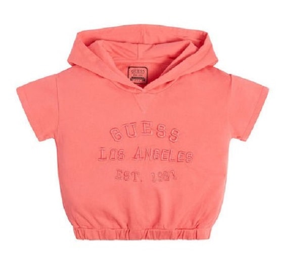 Тениска с качулка Guess