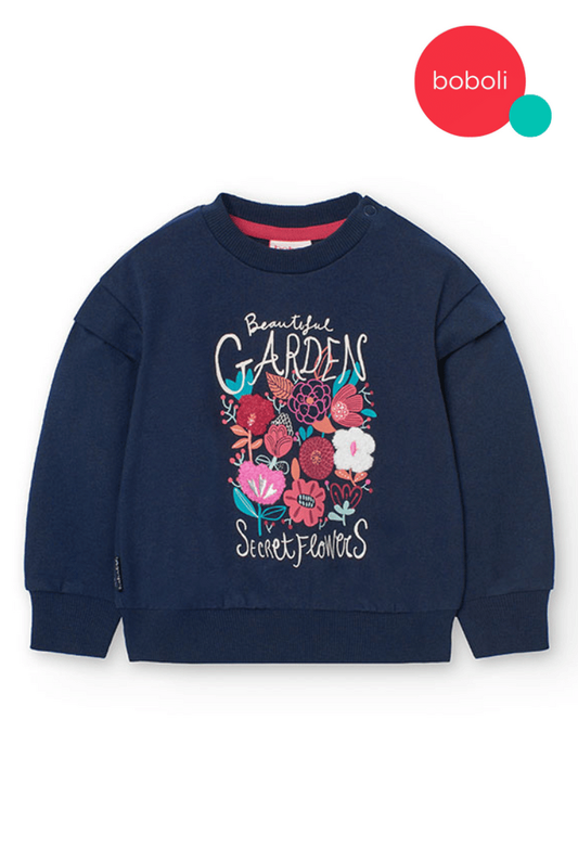 Детска блуза в синьо BOBOLI