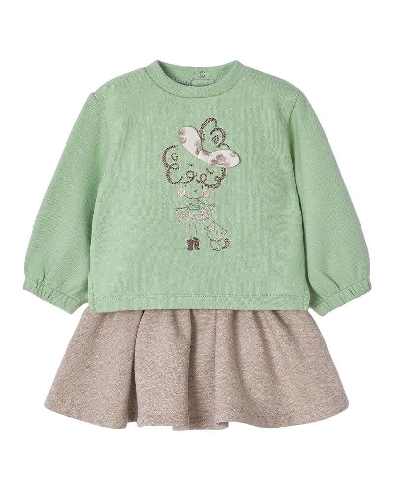 Set for girl blouse and skirt MAYORAL