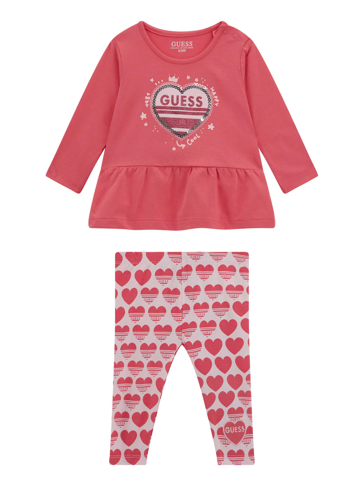 Guess pink girl's set