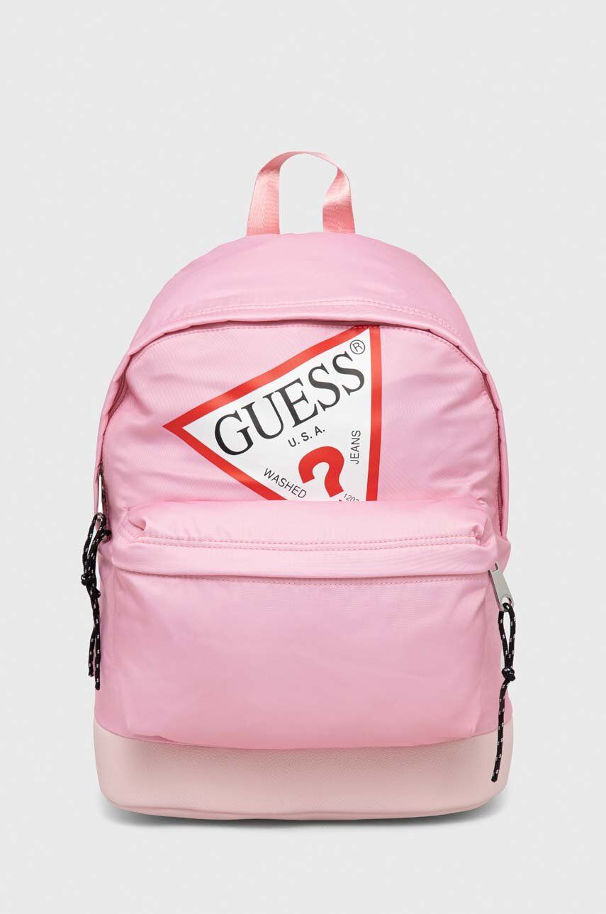 Раница за момиче в розово Guess