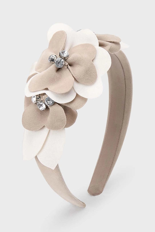 Tiara for a girl in beige MAYORAL