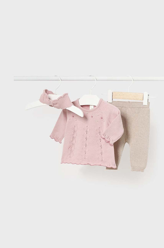 Baby cotton set for girl MAYORAL