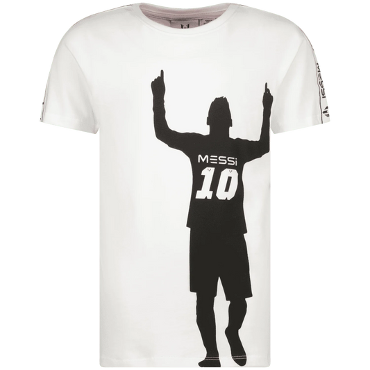 Тениска VINGINO CO/LLAB. MESSI Бяло