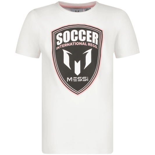 Тениска VINGINO CO/LLAB. MESSI Бяло