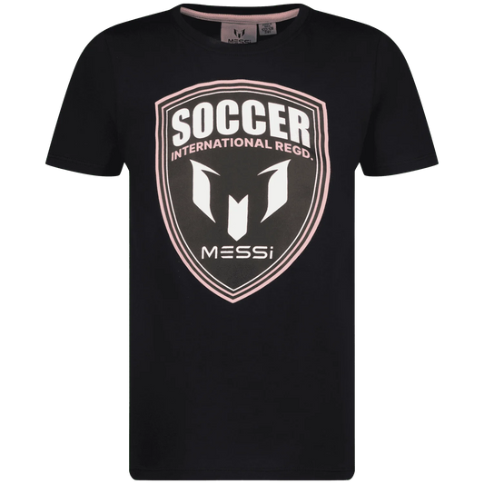 Тениска VINGINO CO/LLAB. MESSI Черно