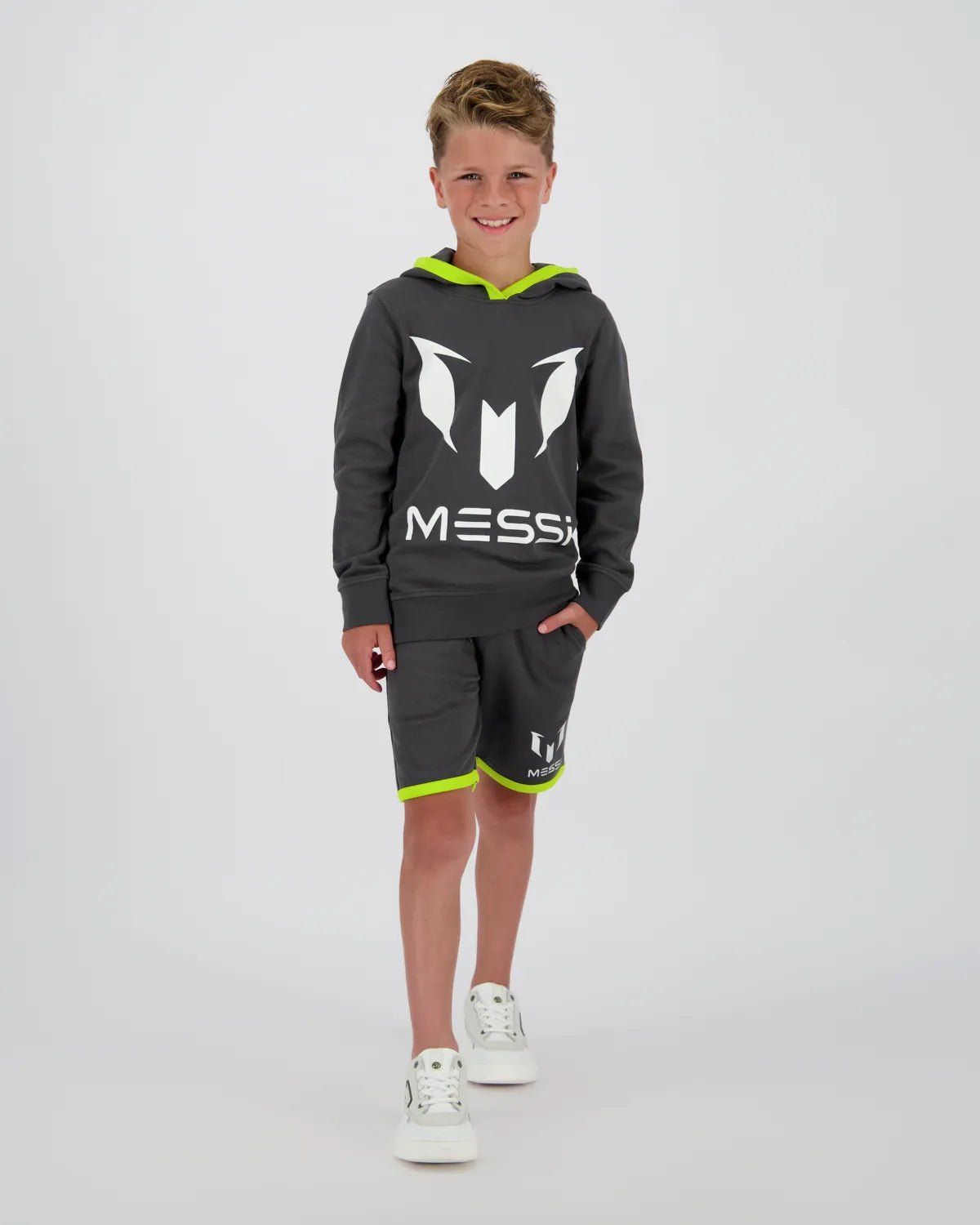 Къси панталони VINGINO CO/LLAB. MESSI Сиво